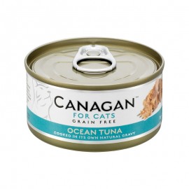 Canagan 吞拿魚 無穀物貓罐頭 75g x 12罐 [24罐折扣優惠$324]